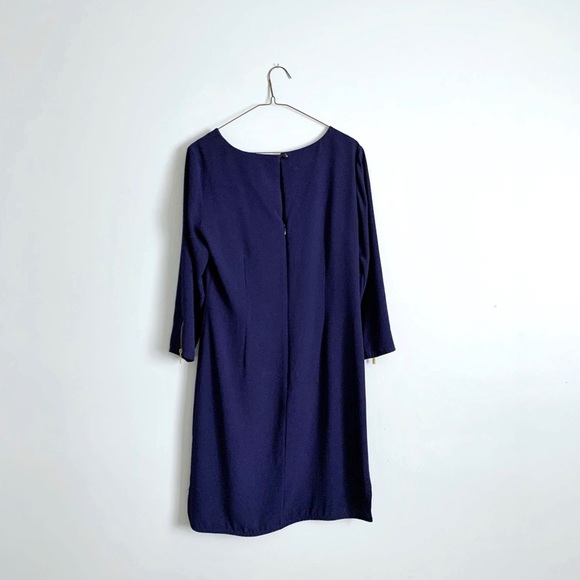 Laundry Navy Long Sleeve Dress - Picture 2 of 5